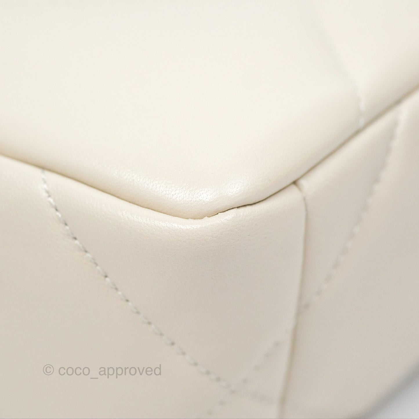 Chanel 19 Small Ivory Mixed Hardware