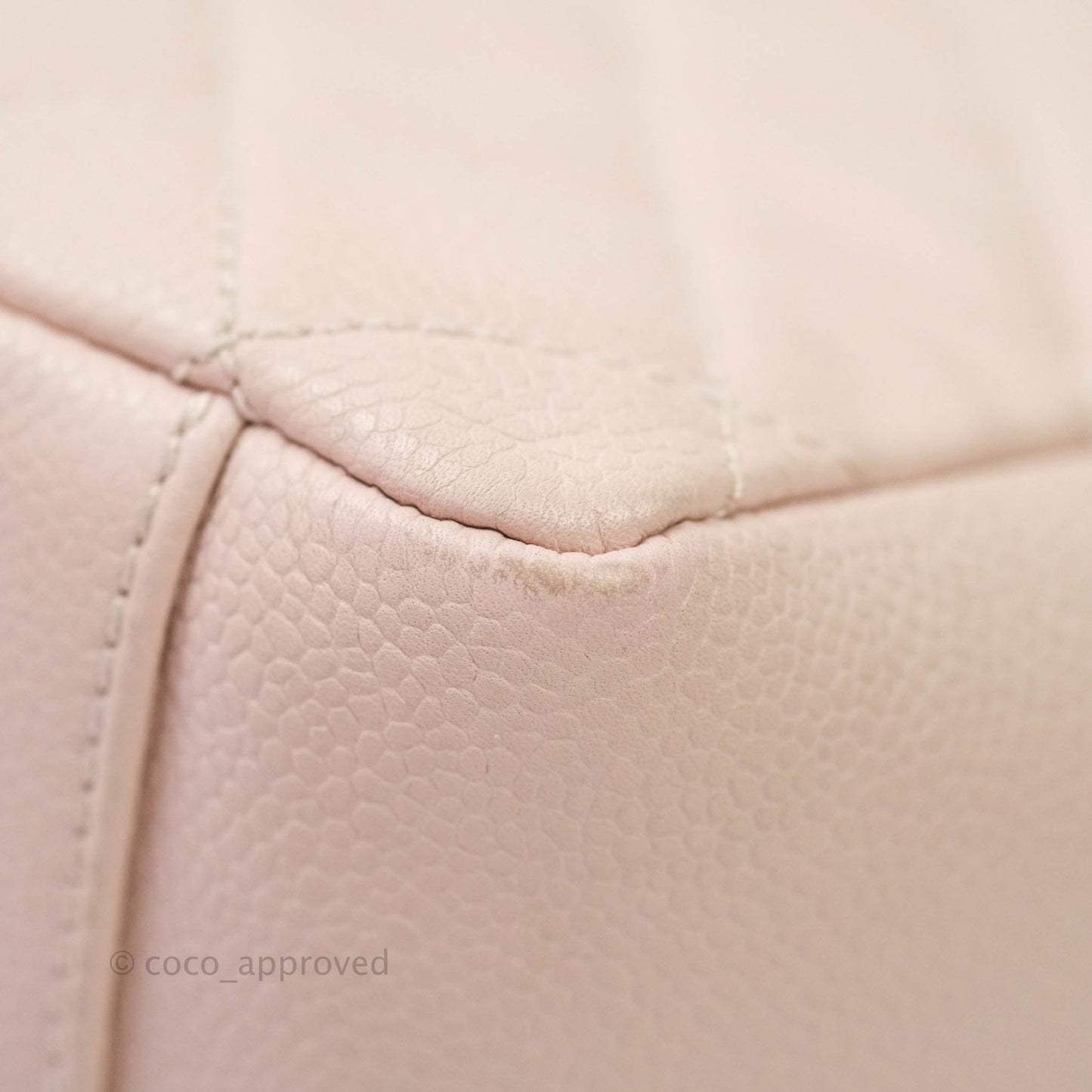 Chanel GST Pink Caviar Silver Hardware