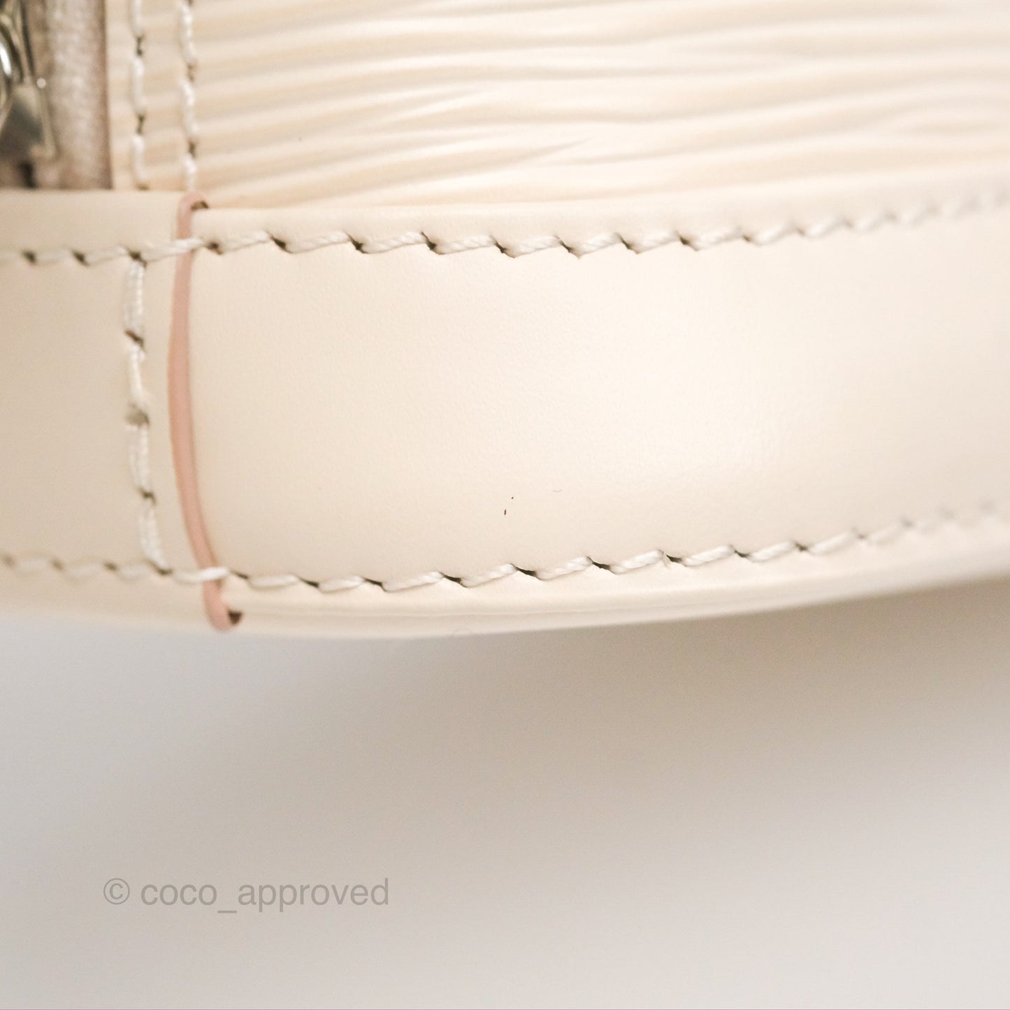 Louis Vuitton Alma Nano Quartz Silver Hardware