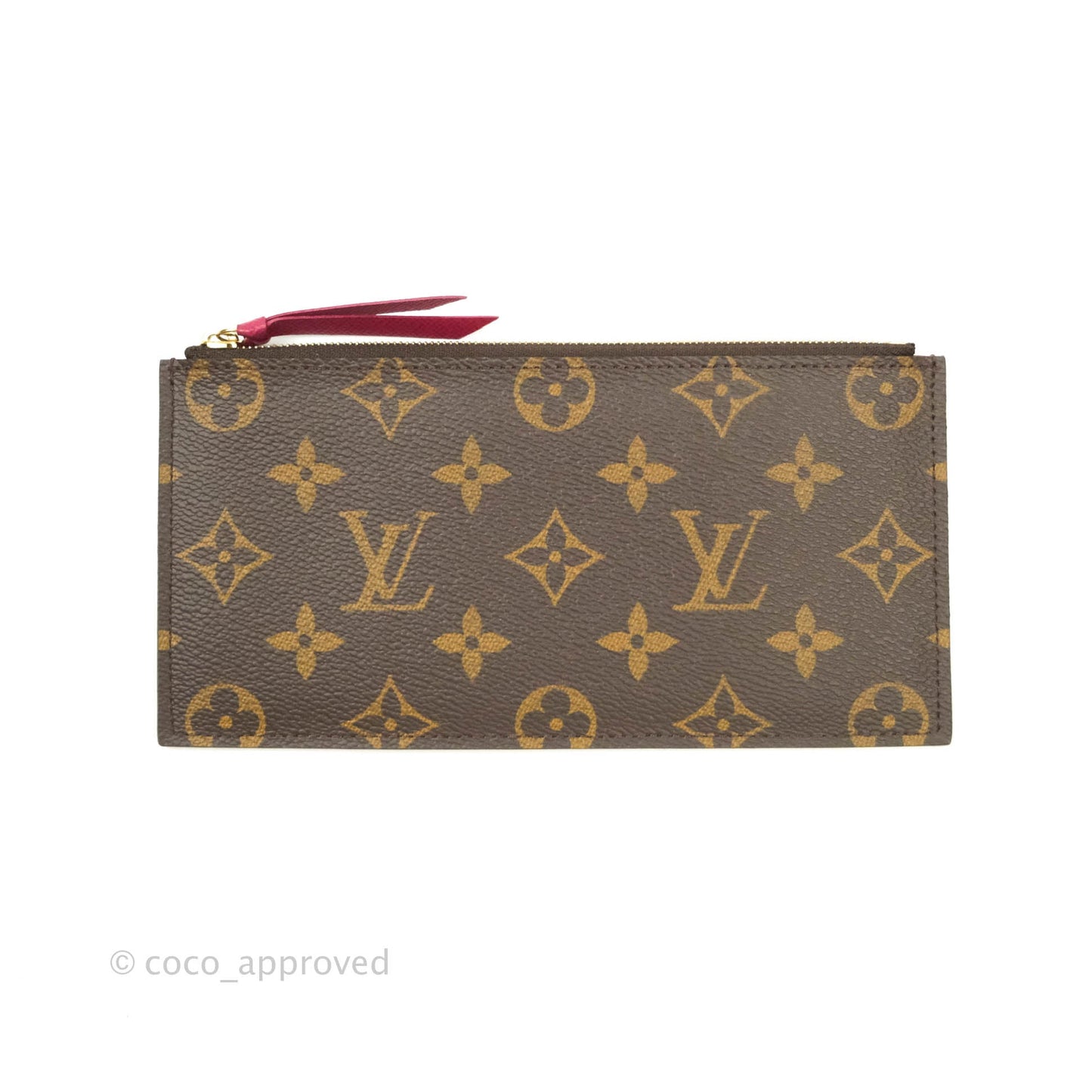 Louis Vuitton Monogram Canvas Pochette Félicie Bag Fuchsia Pink