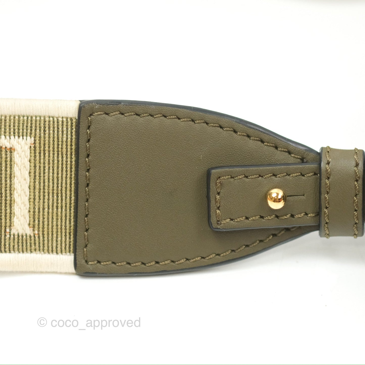 Loewe Mini Gate Dual Bag Soft Calfskin & Jacquard Strap Autumn Green