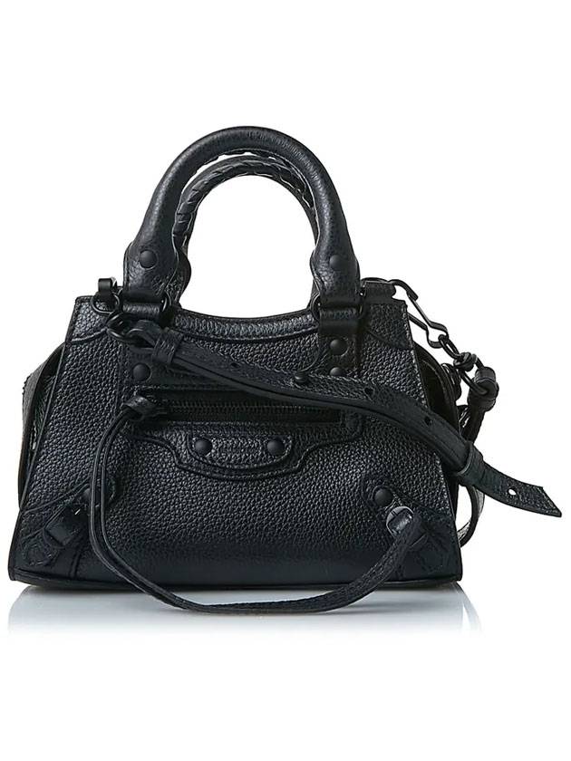 Luxury Balenciaga Neo Classic City Tote Bag Black
