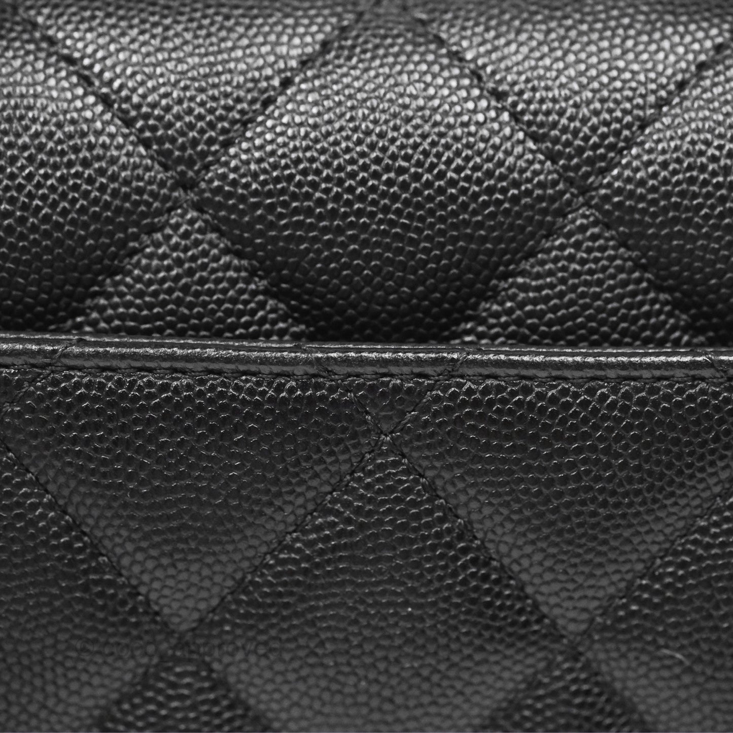 Chanel Quilted Small Business Affinity Flap Black Caviar Gold Hardware