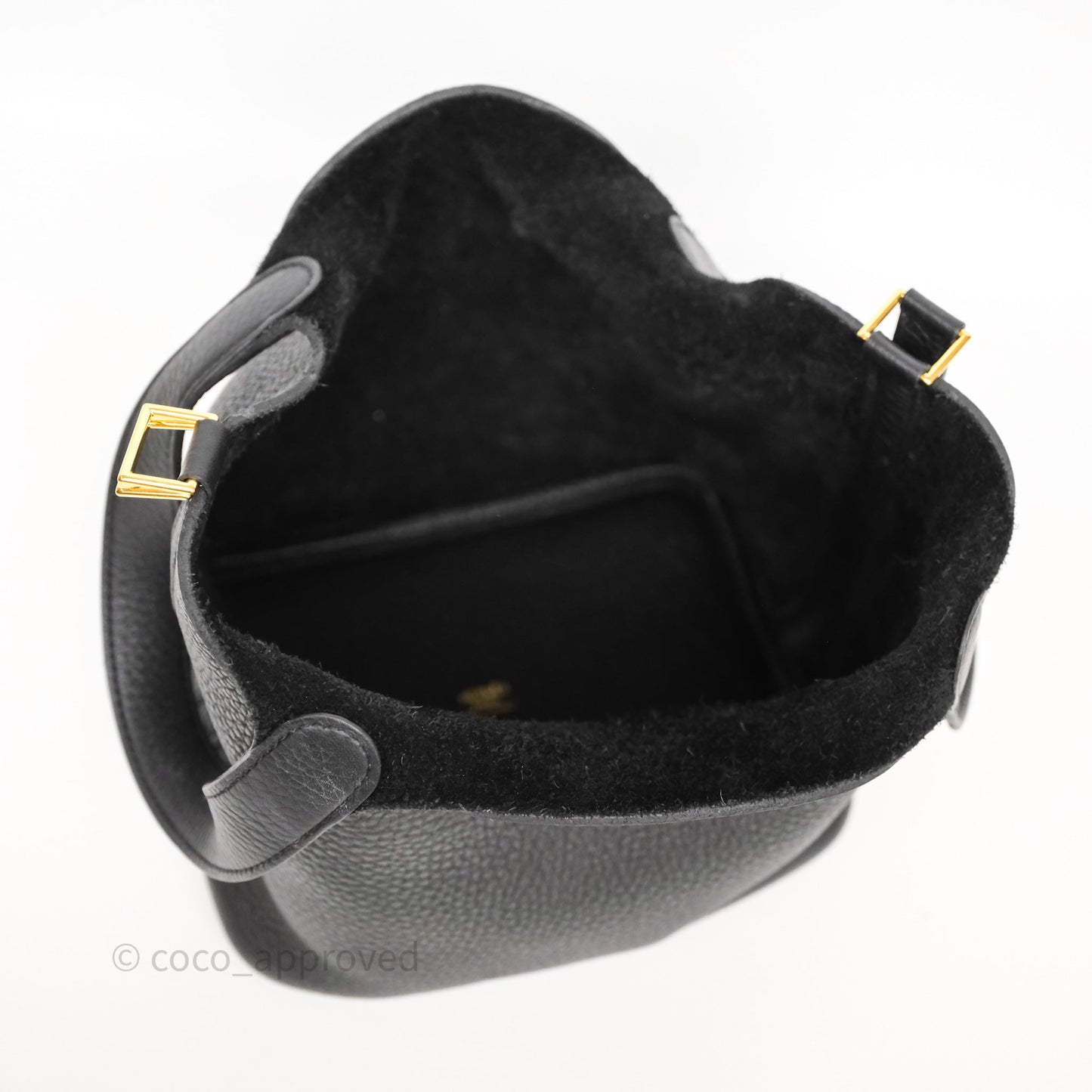 Hermès Picotin Lock 18 Noir Black 89 Clemence Gold Hardware