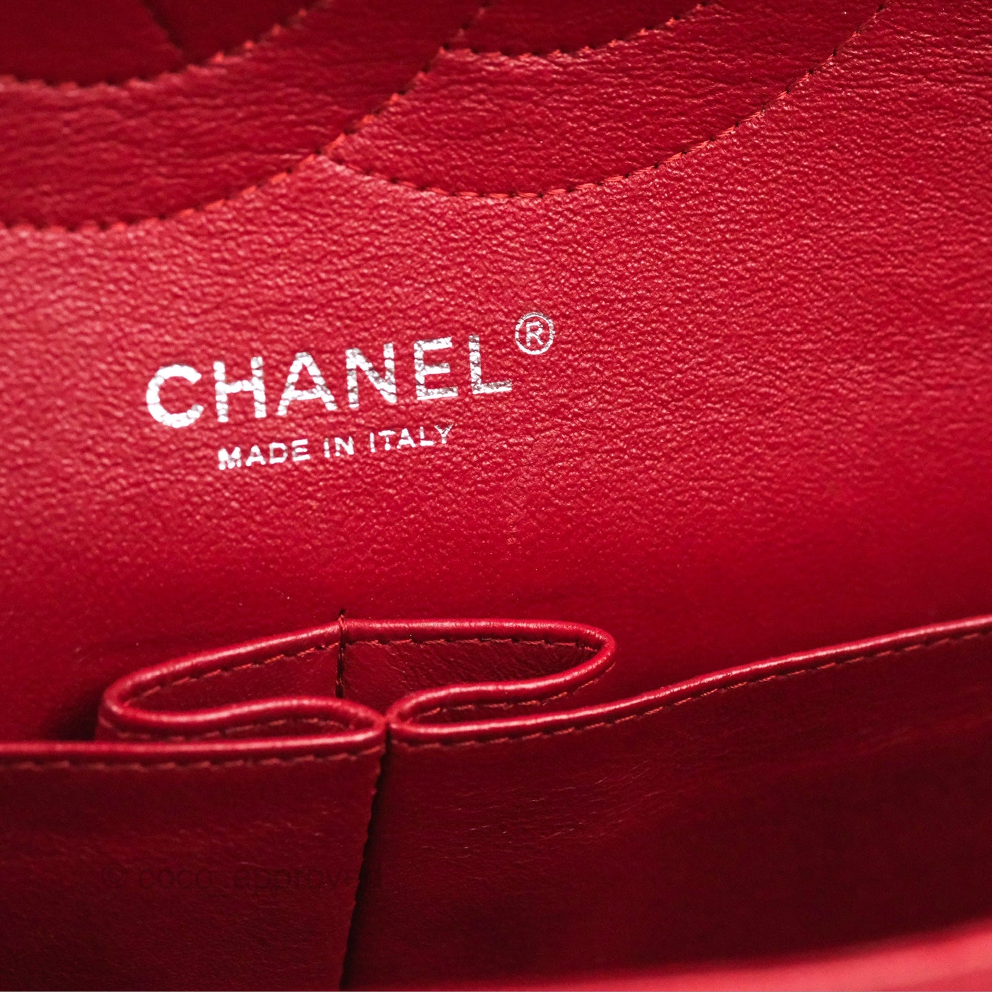 Chanel Jumbo Double Flap Red Caviar Silver Hardware⁣⁣