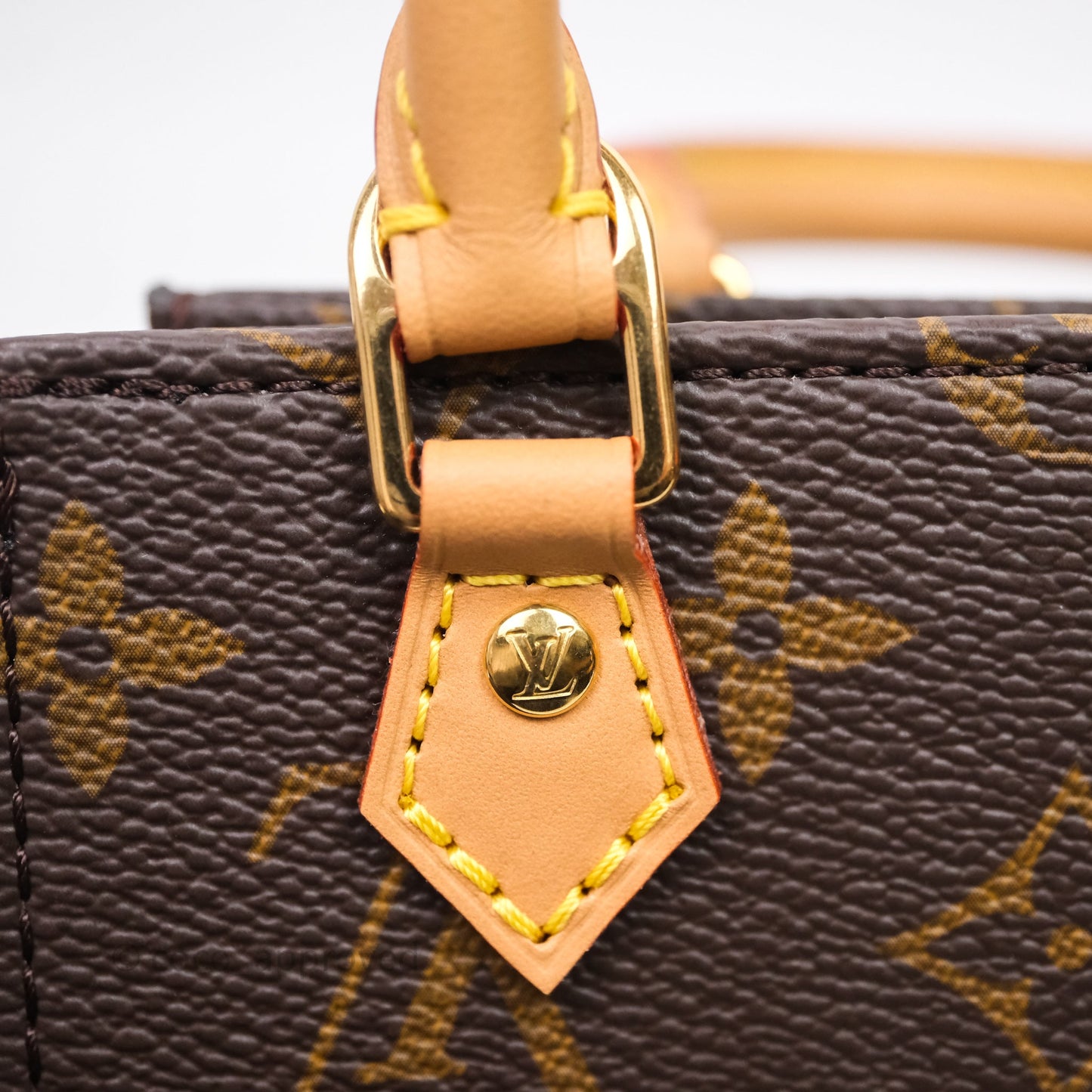 Louis Vuitton Petit Sac Plat Bag Monogram Canvas