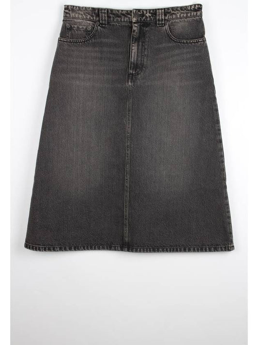 Luxury Balenciaga denim skirt 66