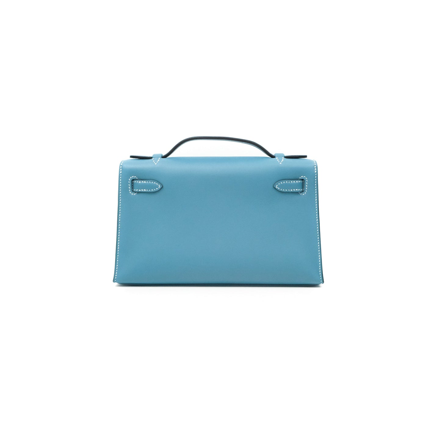 Hermès Kelly Mini Pochette Bleu Jean Swift Gold Hardware
