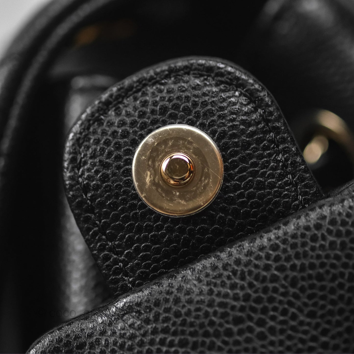 Chanel Small Duma Backpack Caviar Black Gold Hardware 23K