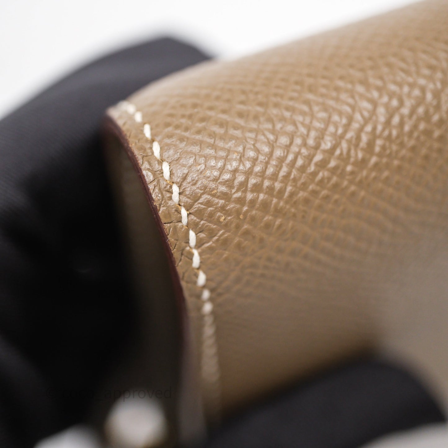 Hermès Constance To Go Wallet Etoupe 18 Epsom Gold Hardware