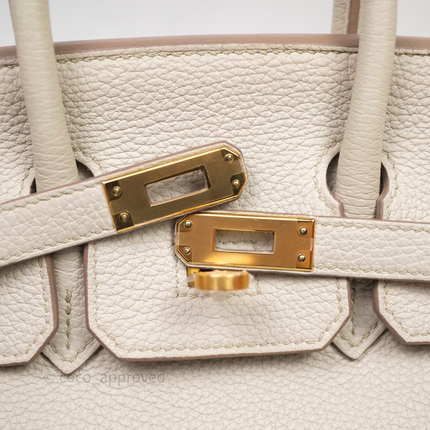 Hermes Birkin 25 Beton Togo Gold Hardware