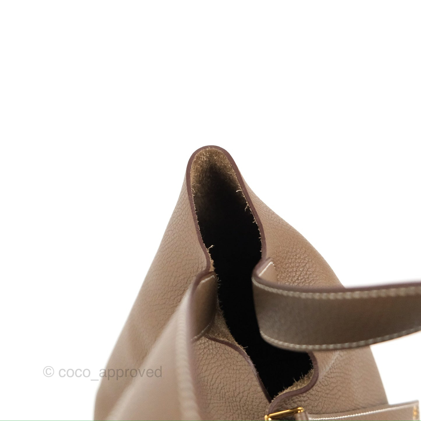 Hermès Picotin 22 Etoupe Clemence Gold Hardware