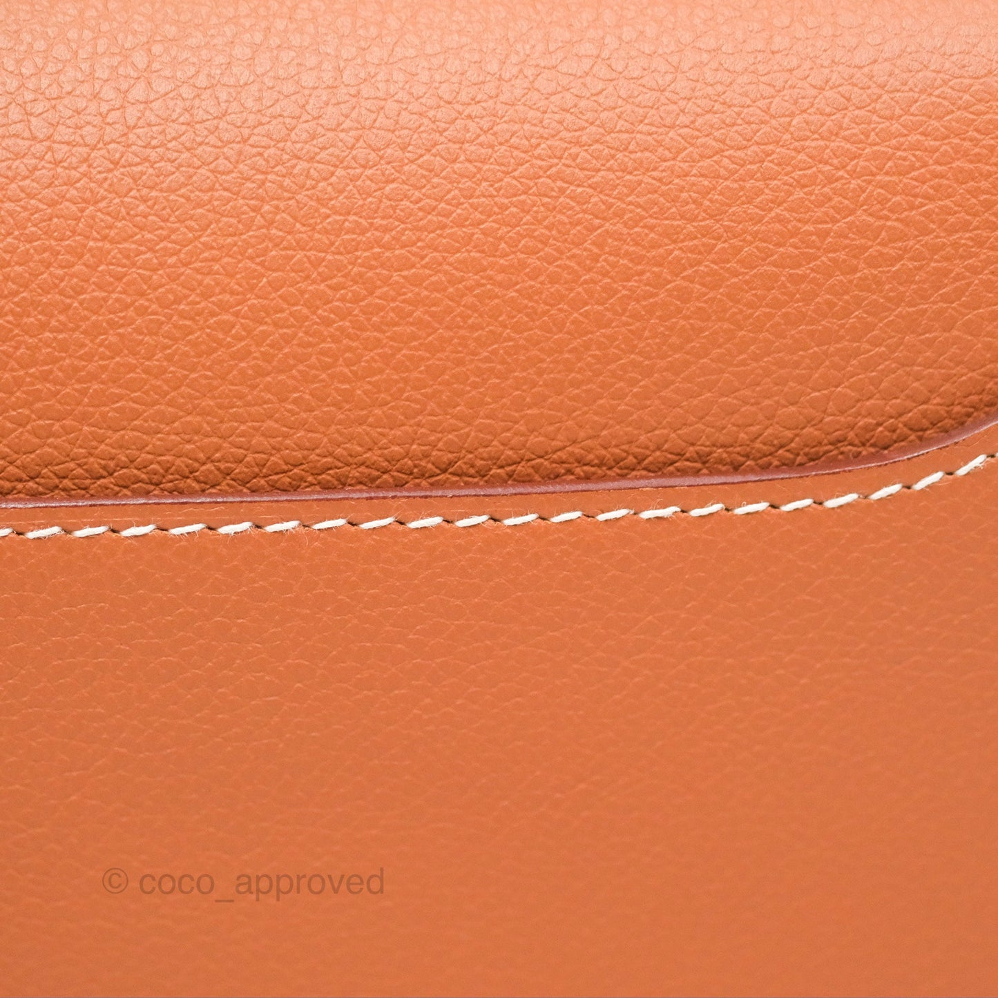 Hermès Roulis 23 Gold Evercolor Gold Hardware