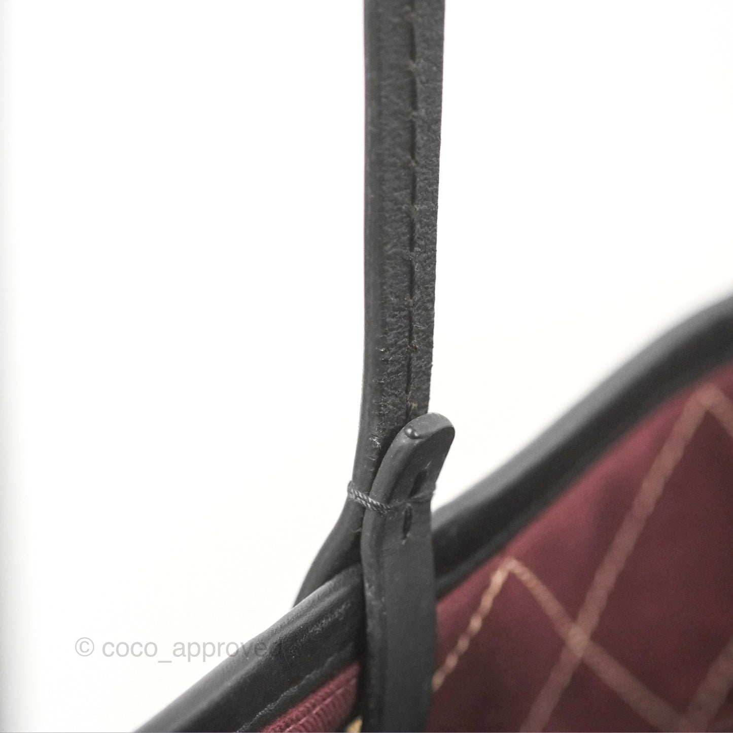 Chanel Large Fever Shopping Tote Quilted Beige Black Caviar