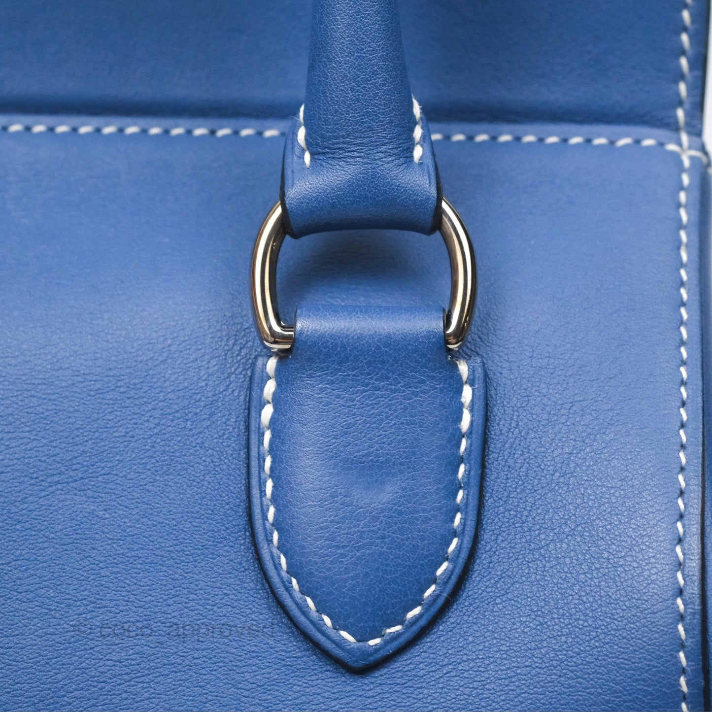 Hermès ToolBox 20 Bleu Agate R2 Swift Palladium Hardware