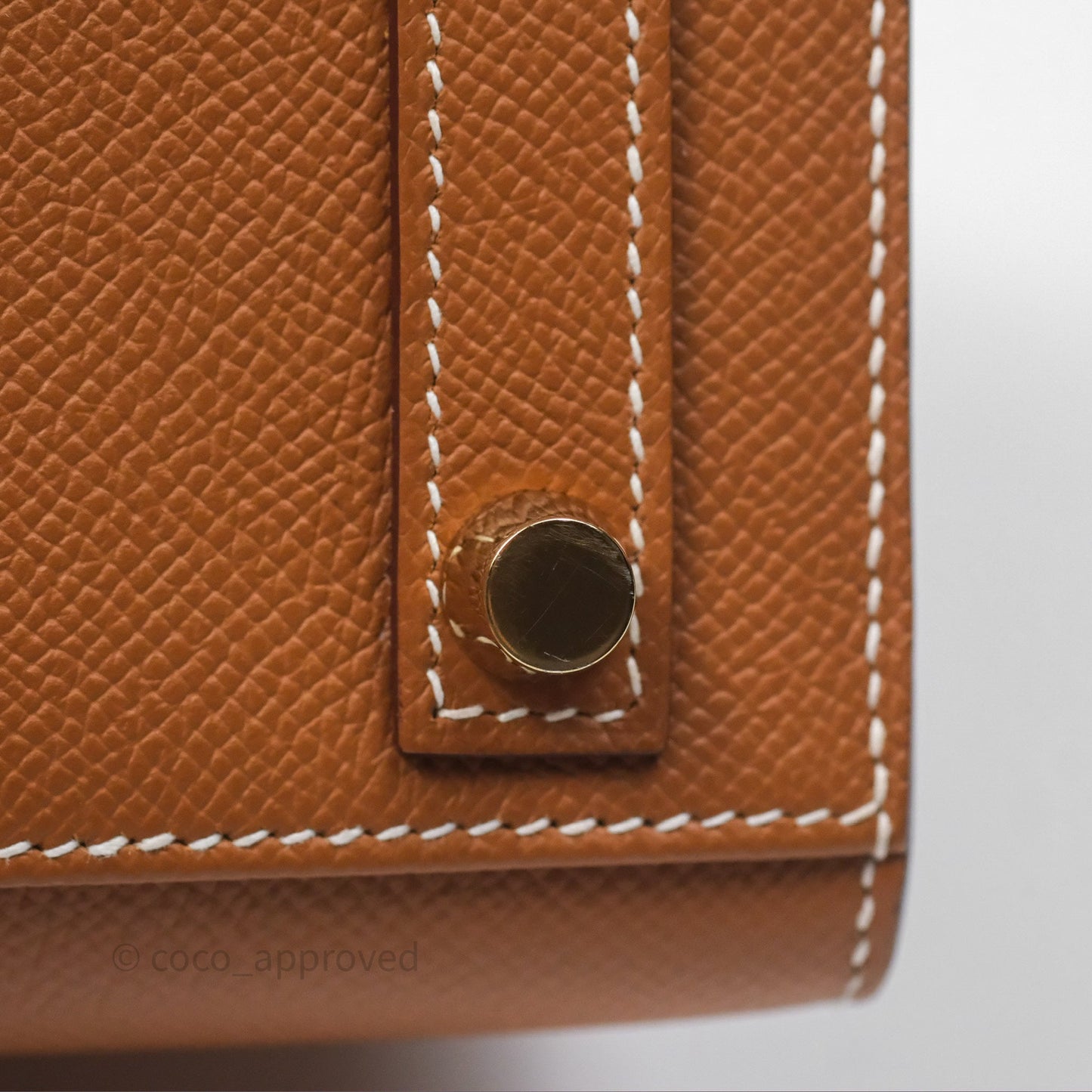 Hermès Birkin 25 Sellier Gold 37 Epsom Gold Hardware