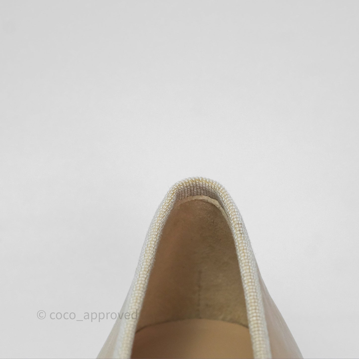 Chanel Ballerina Flats Black/Beige Size 38