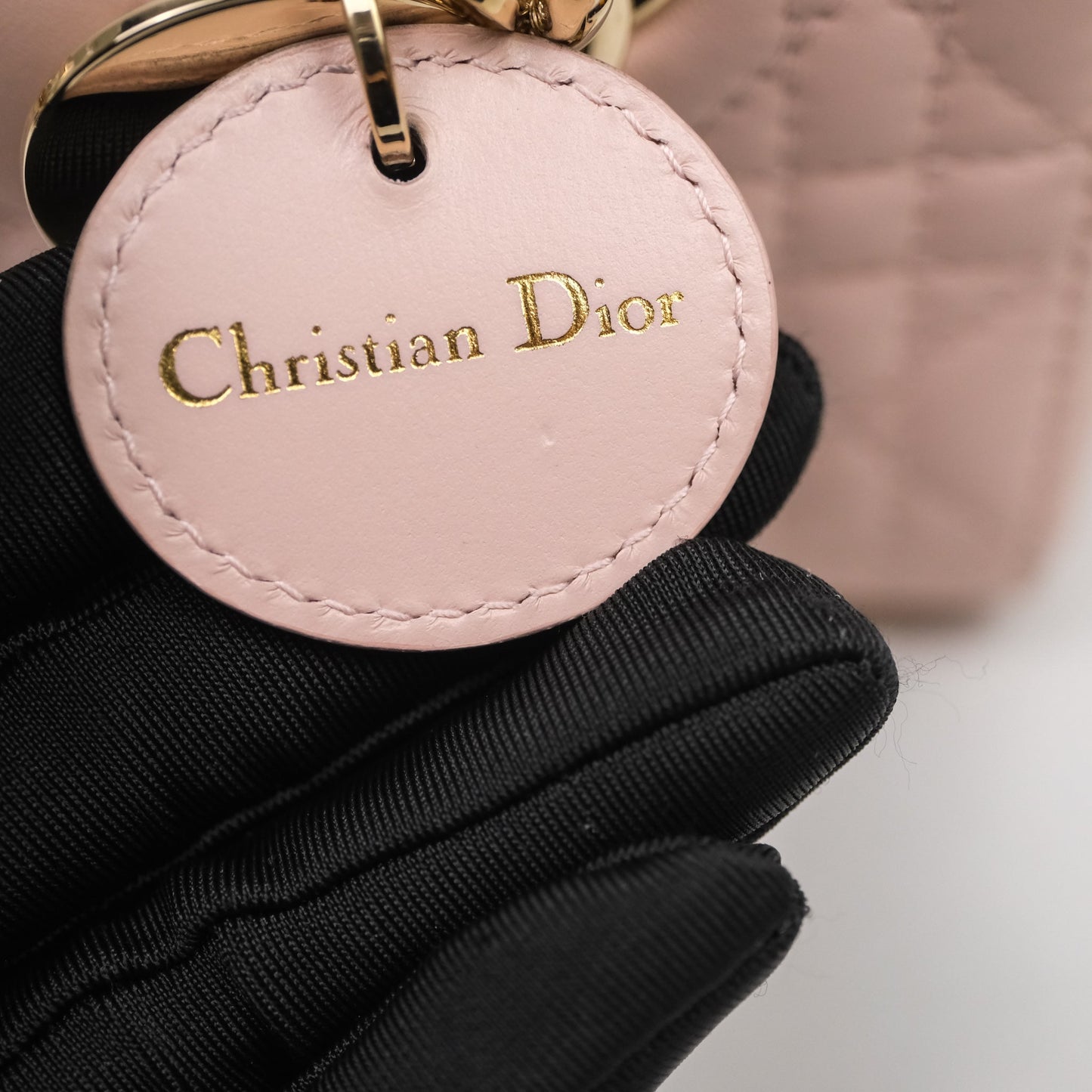 Dior Micro Lady D-Joy Bag Powder Pink Cannage Lambskin