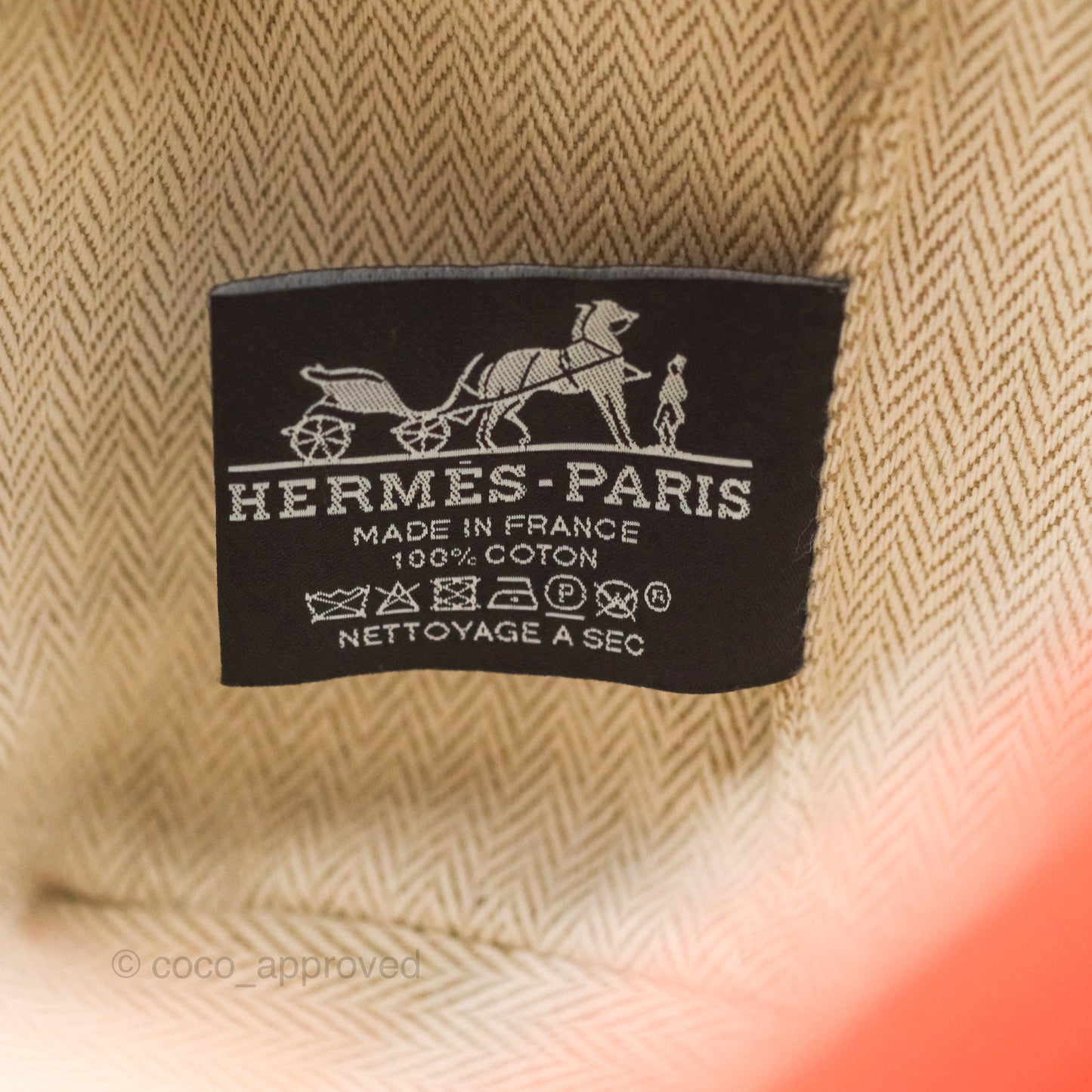 Hermès Small Bride-A-Brac Orange Feu Canvas