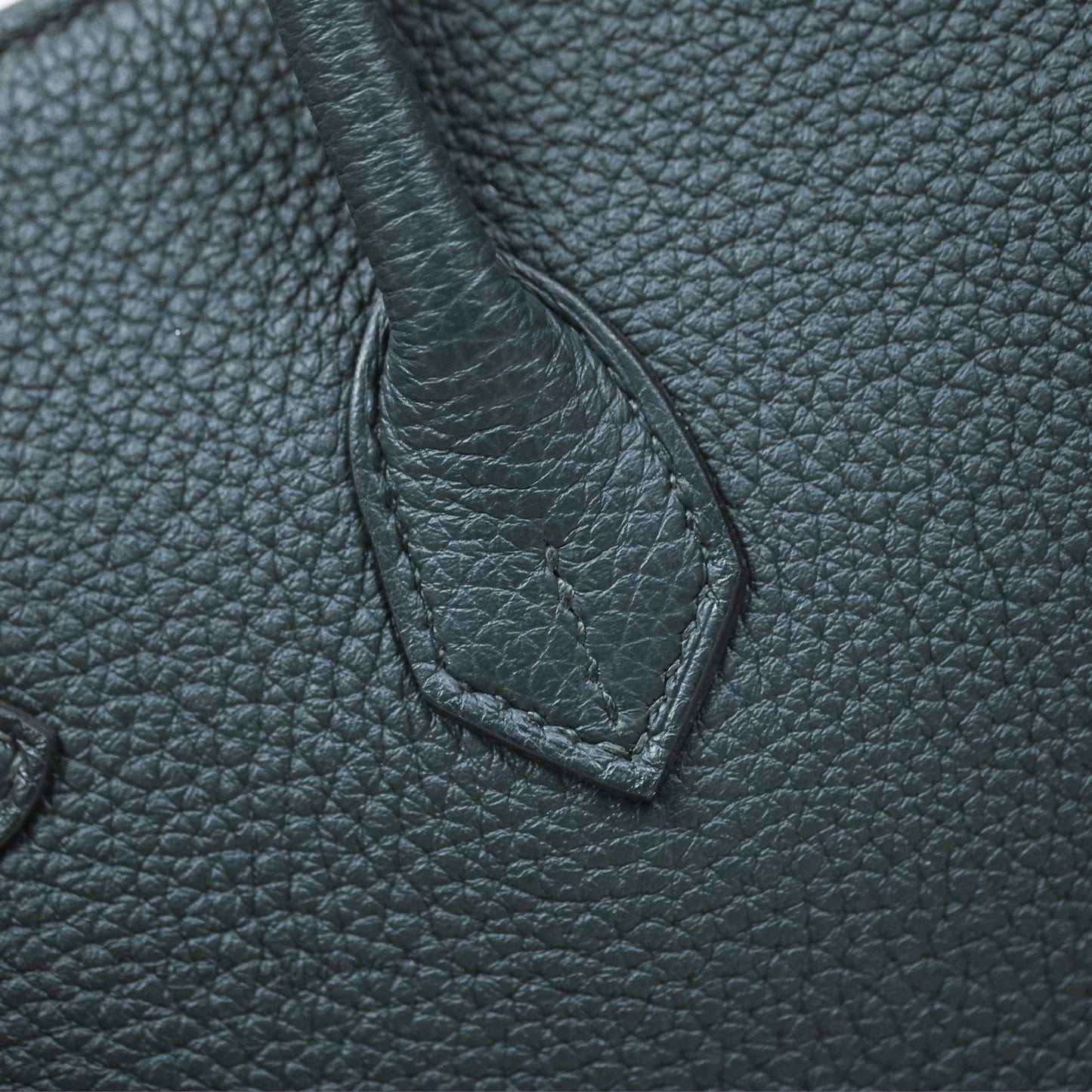 Hermès Birkin 25 Retourne Vert Cypres 6O Togo Gold Hardware