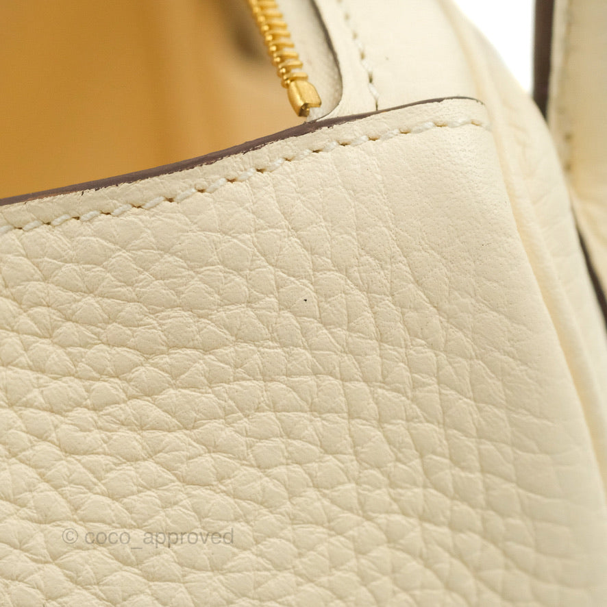 Hermès Lindy 26 Nata Clemence Gold Hardware