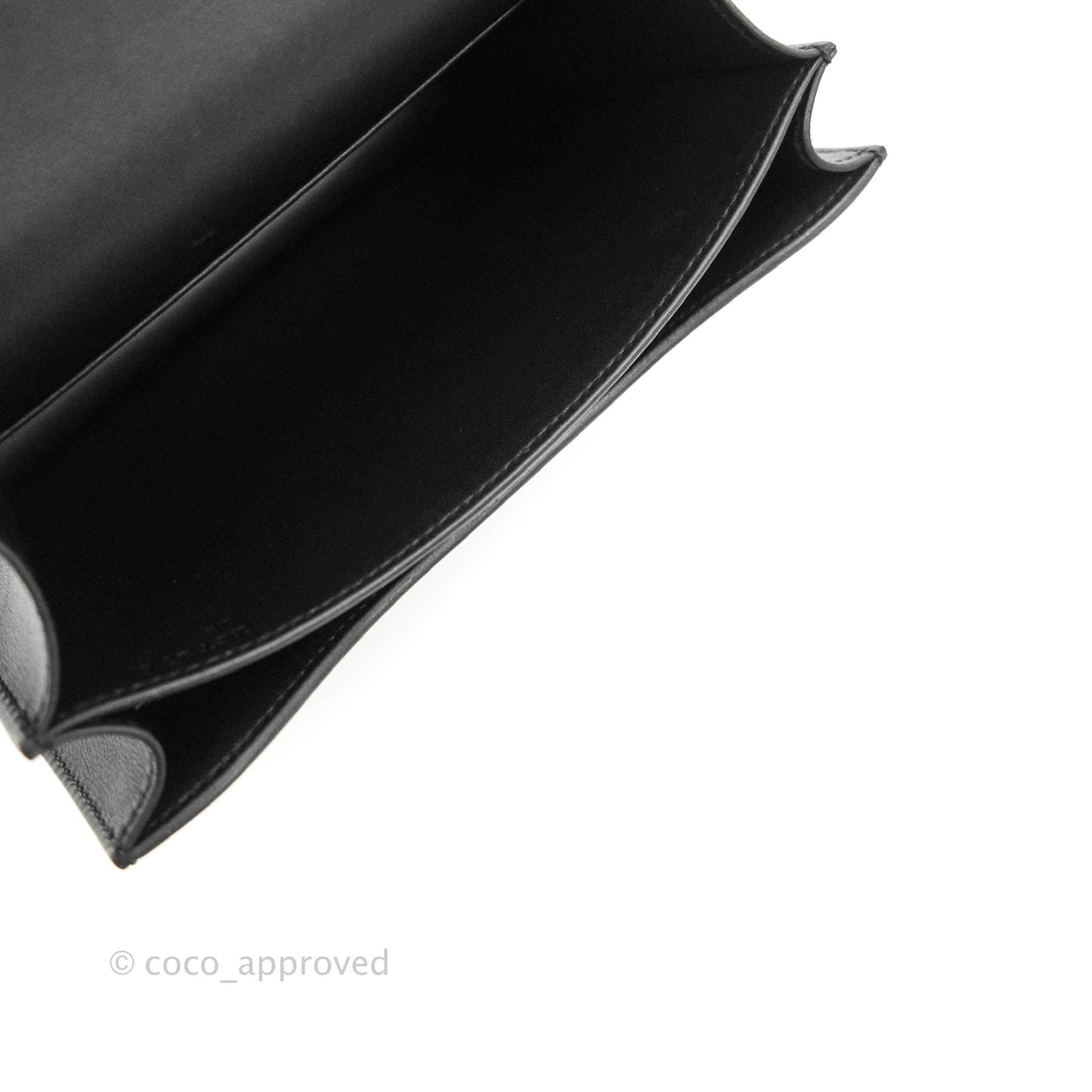 Hermès Constance Mini 18cm Black Swift Marble Lock
