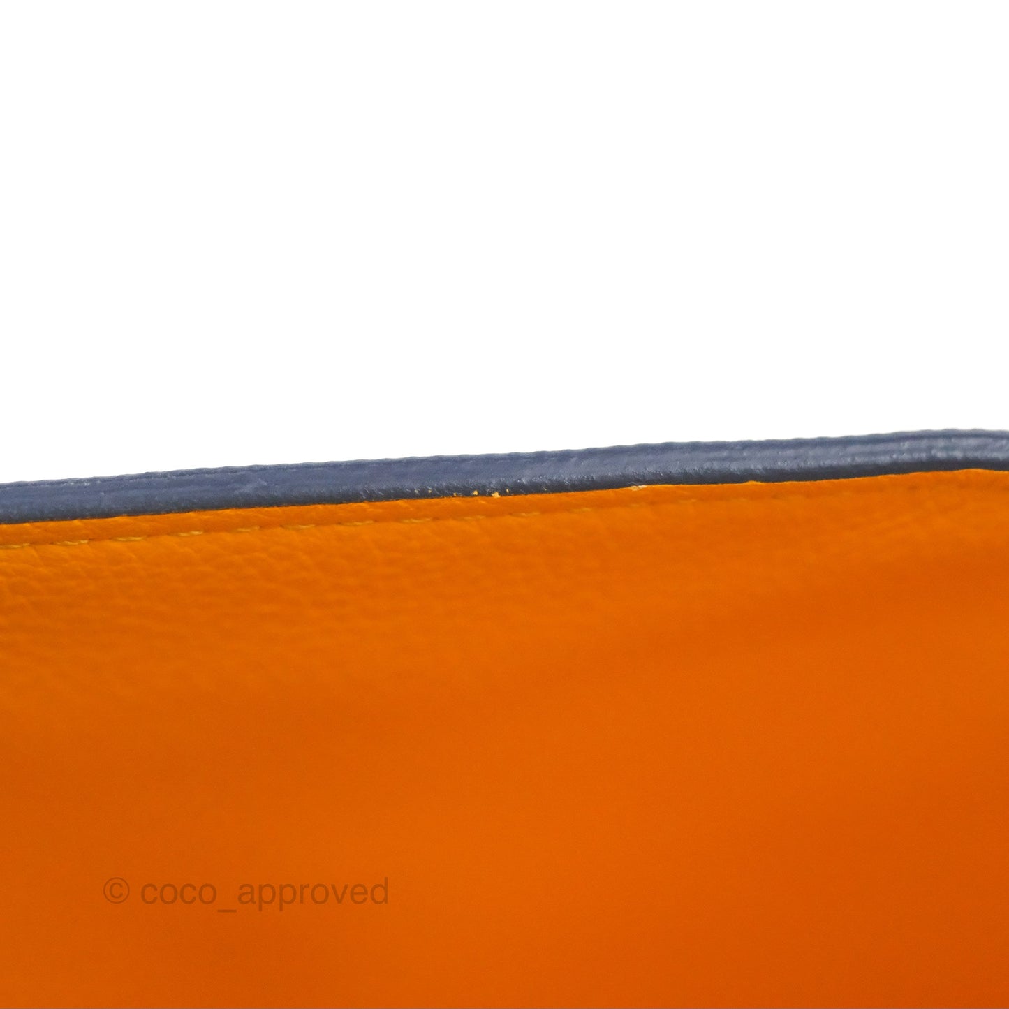Goyard Saïgon Mini Bag Navy Goyardine Canvas/Chevroches Calfskin