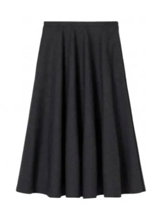 Luxury Gucci Trending 2025 Wool Pleated Skirt Grey
