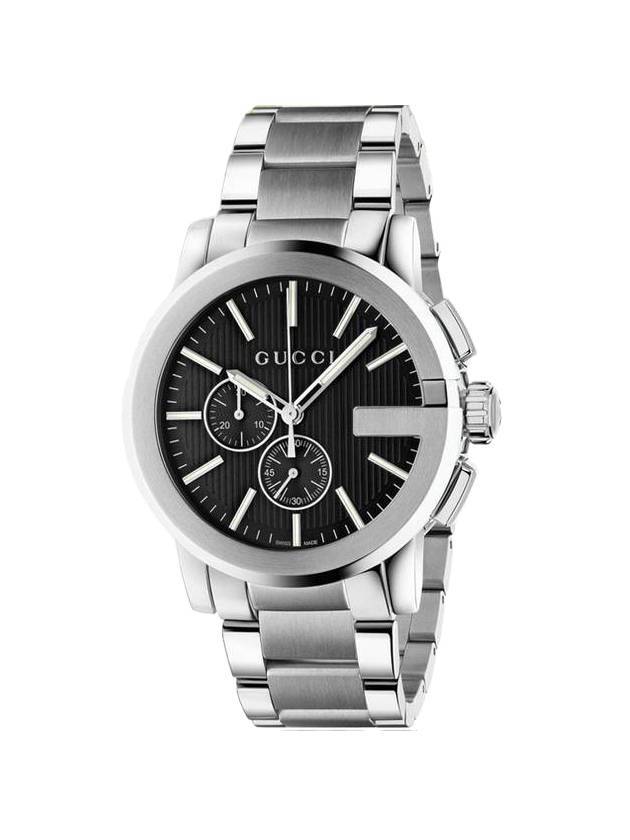 Luxury Gucci Trending 2025 Men's G-Chrono Metal Watch Black