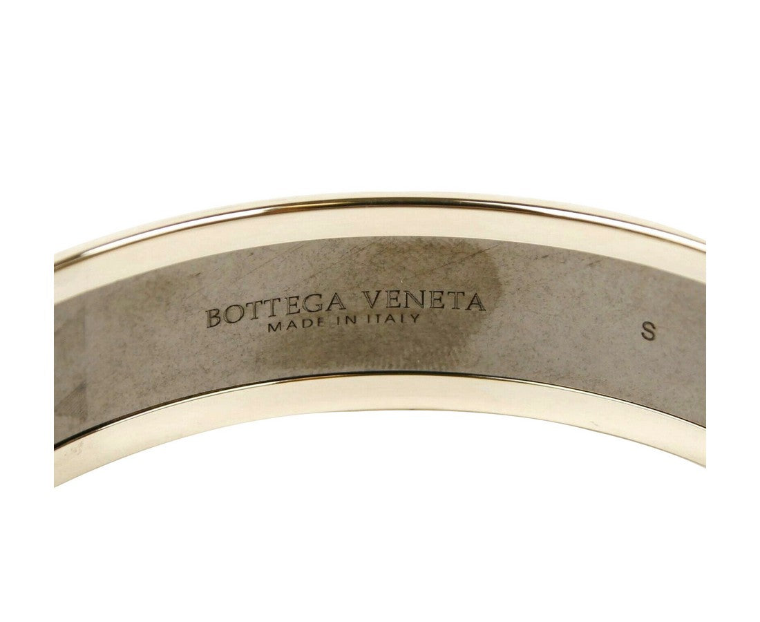 Luxury Bottega Veneta Women' Enamel Metal Woven Print  Bracelet