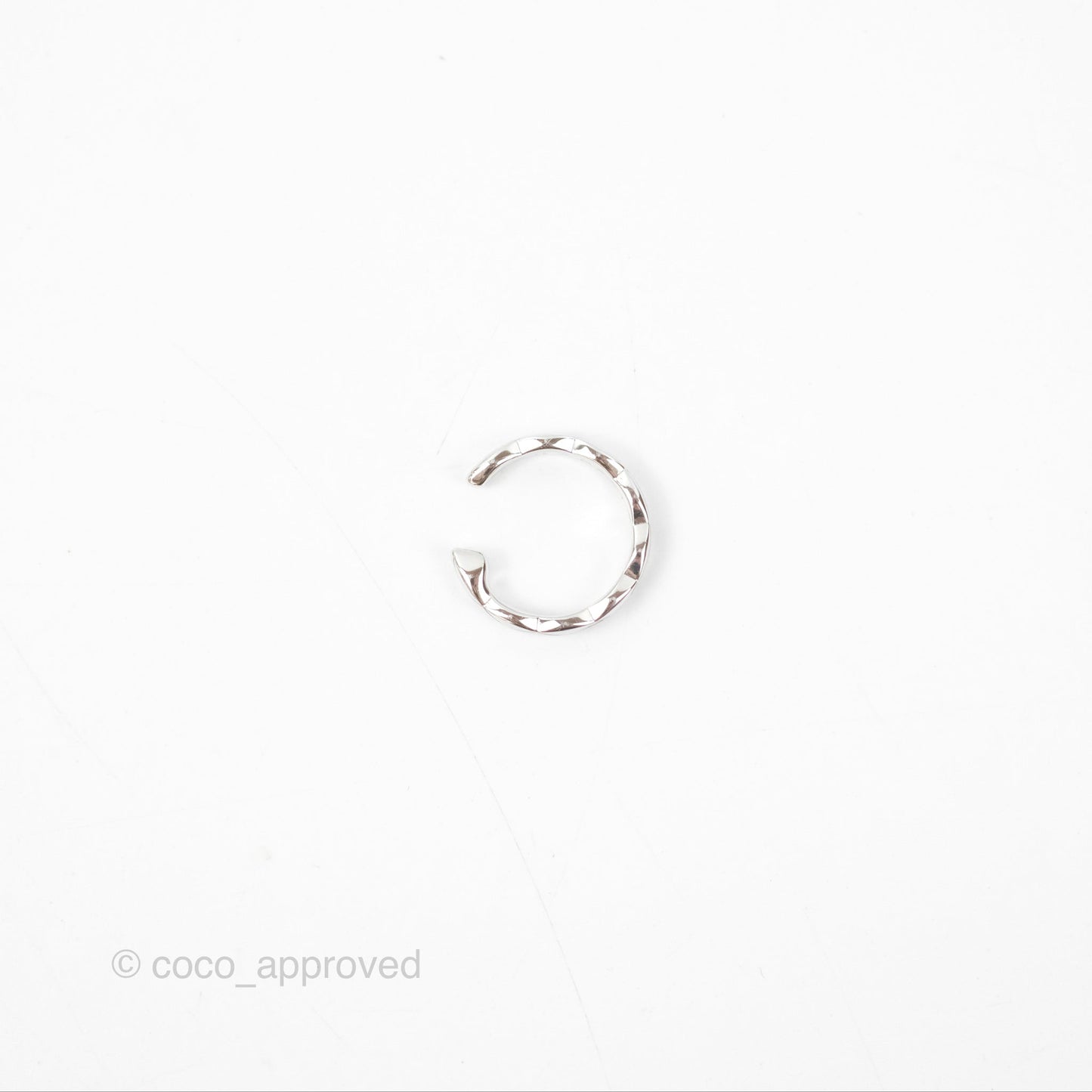 Chanel Coco Crush Ear Cuff White Gold