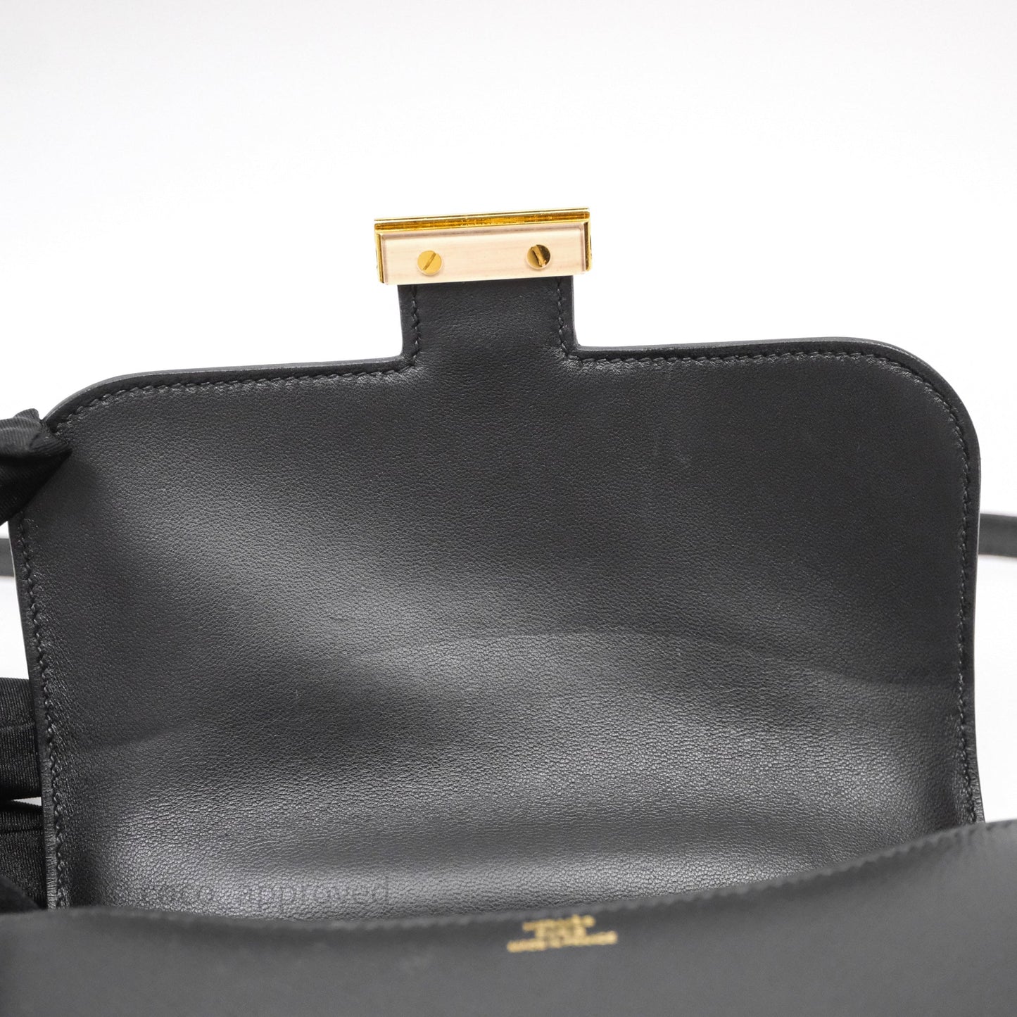 Hermès Constance Mini 18cm Black Epsom Gold Hardware