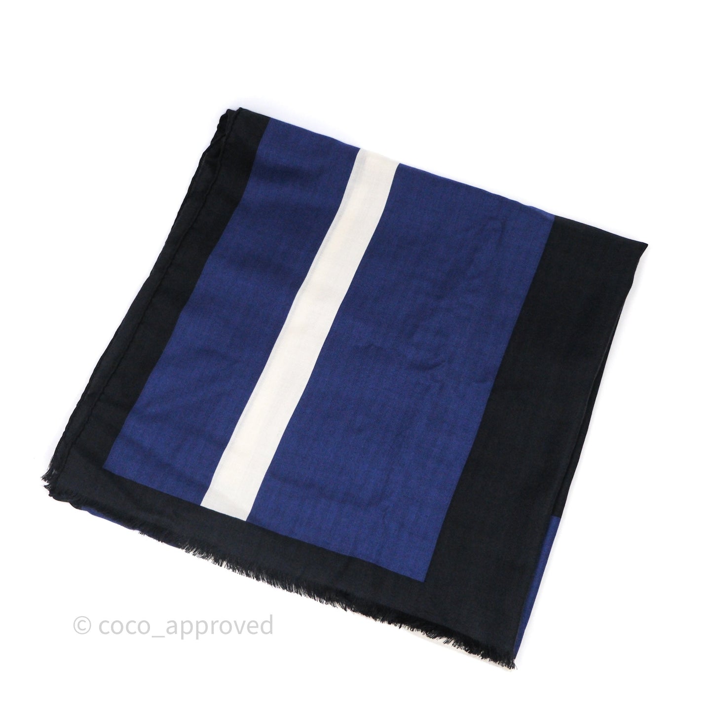 Hermes H Jumping Scarf Cashmere Silk 90x180cm