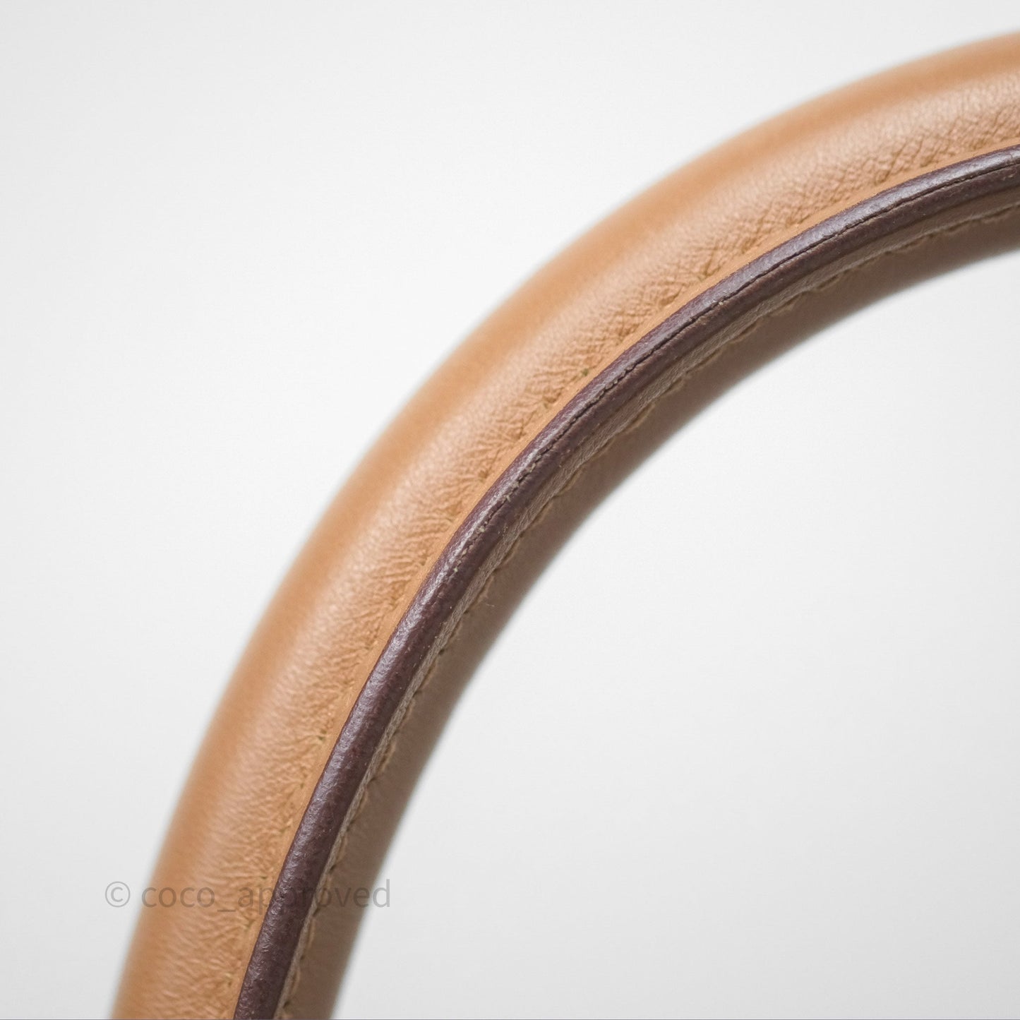 Hermès Kelly 35 Retourne Chai 0M Evercolor Palladium Hardware