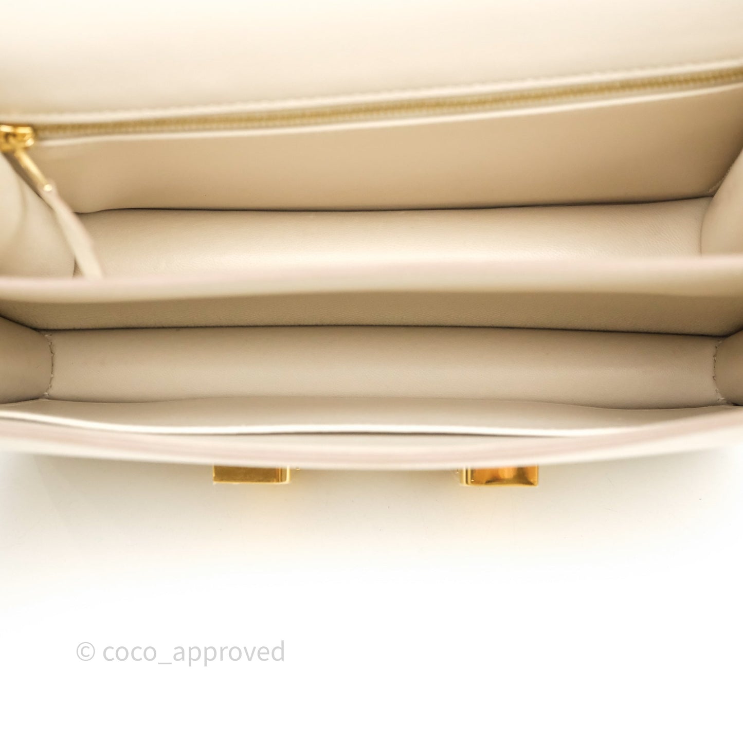 Hermès Constance 24 Craie 10 Epsom Gold Hardware