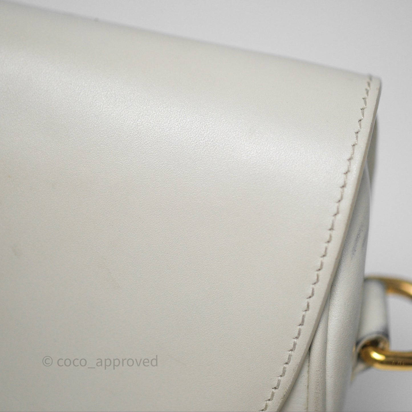 Christian Dior Bobby East-West Bag Calfskin White