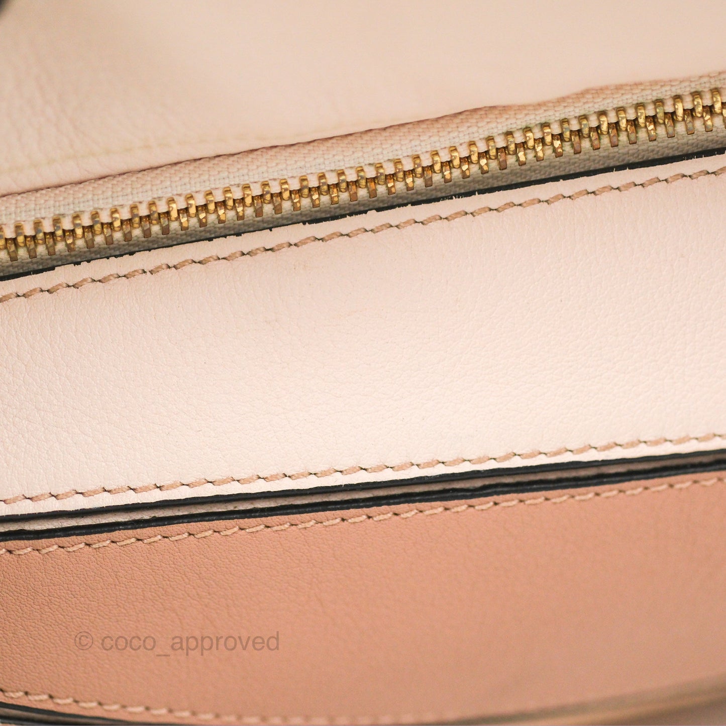 Loewe Small Puzzle Bag Blush Suede Calfskin