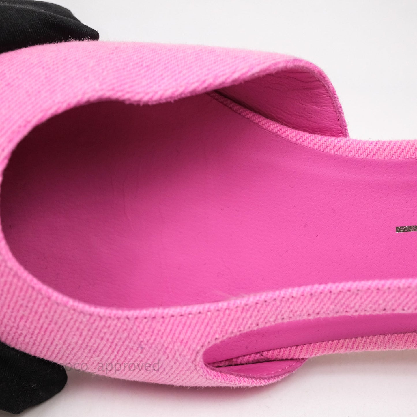 Chanel Classic Slingback Flats Pink Size 38.5