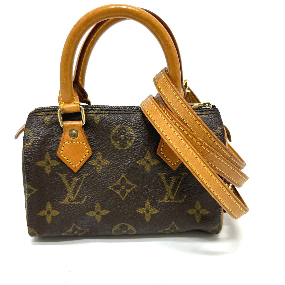 LOUIS VUITTON Handbag M41534 Monogram canvas Brown Mini speedy