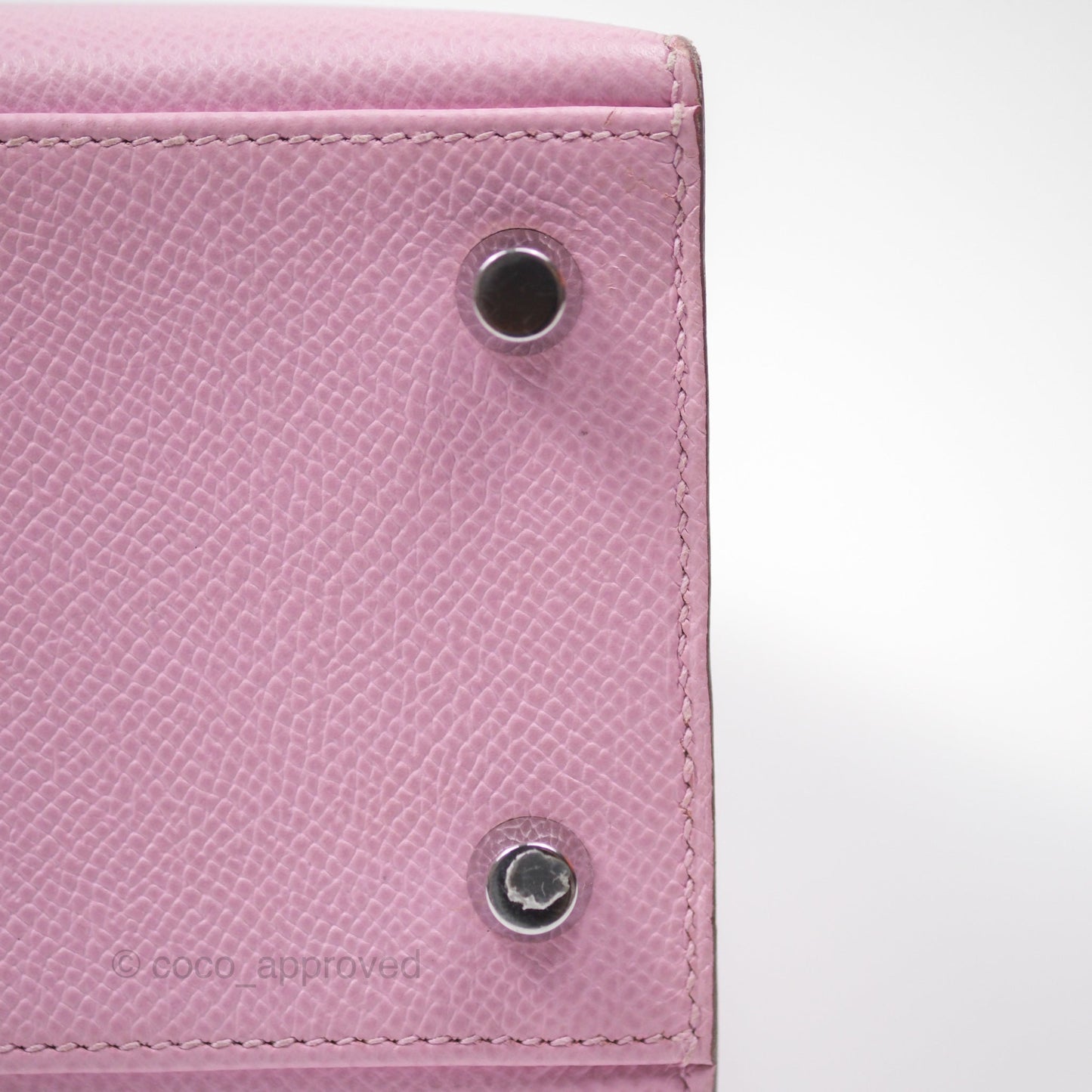 Hermès Sellier Kelly 25 Mauve Sylvestre X9 Epsom Palladium Hardware