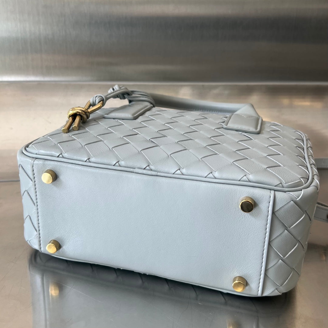 Luxury Bottega Veneta BV GETAWAY SMALL 23CM GREY LAMBSKIN