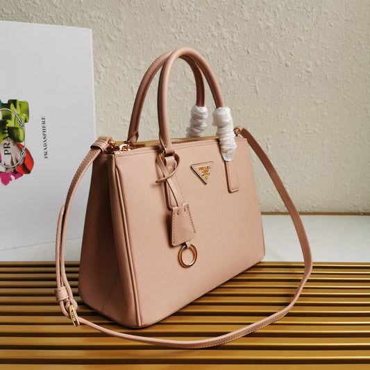 Luxury PradaMEDIUM GALLERIA 28 BEIGE SAFFIANO LEATHER