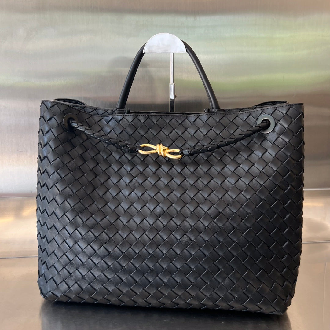 Luxury Bottega Veneta BV LARGE ANDIAMO 45CM BLACK LAMBSKIN