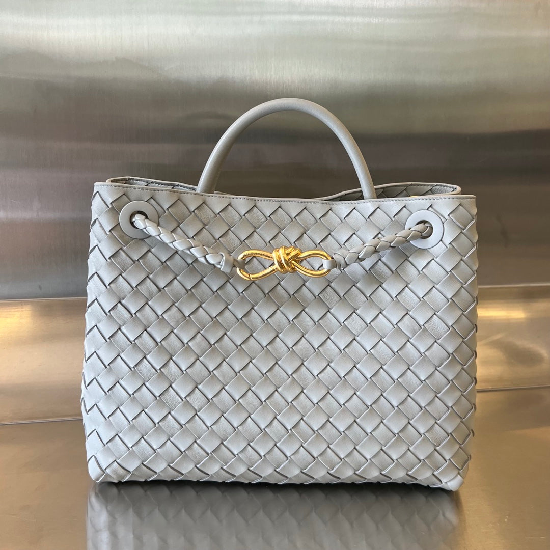 Luxury Bottega Veneta BV MEDIUM ANDIAMO 32CM GREY LAMBSKIN
