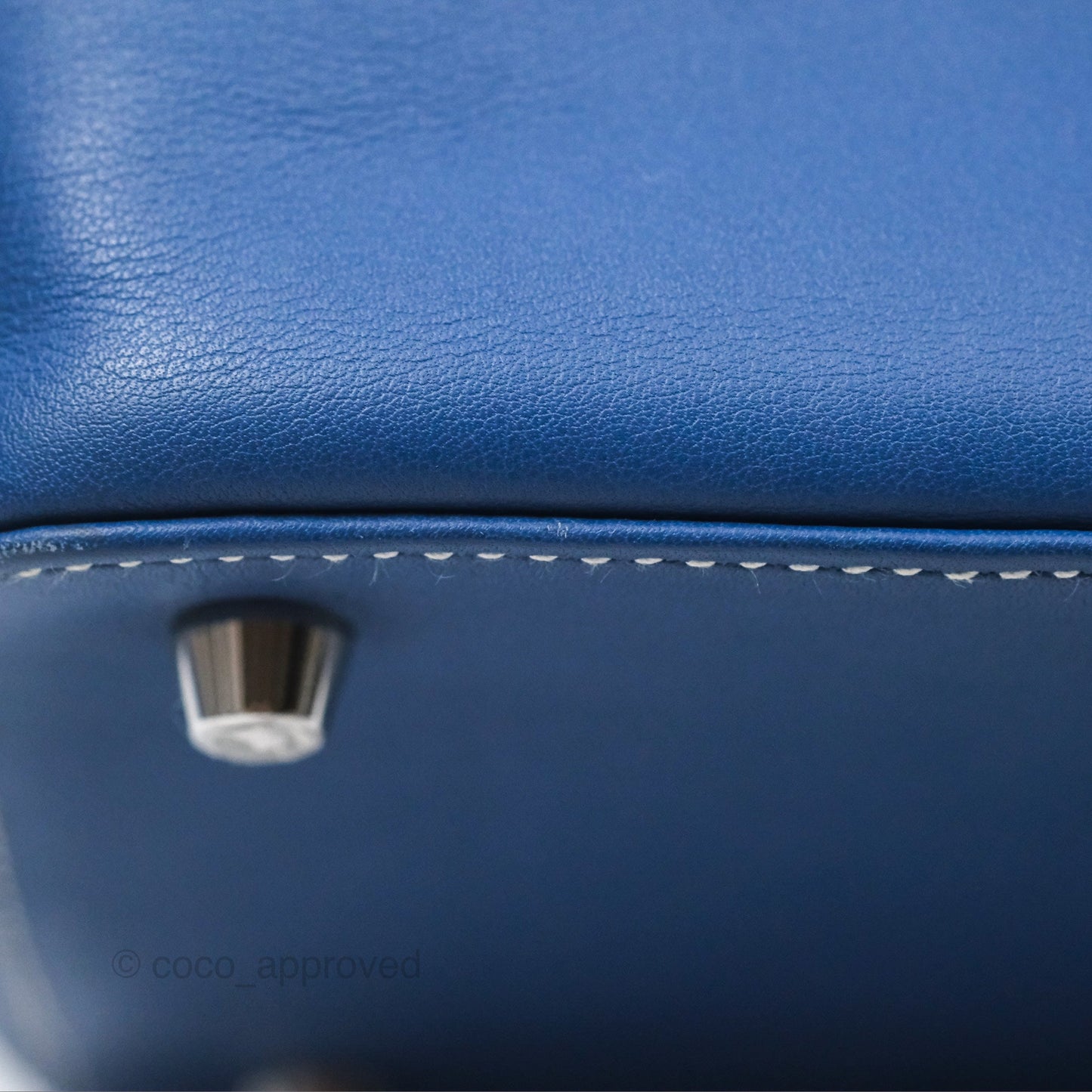 Hermès ToolBox 20 Bleu Agate R2 Swift Palladium Hardware