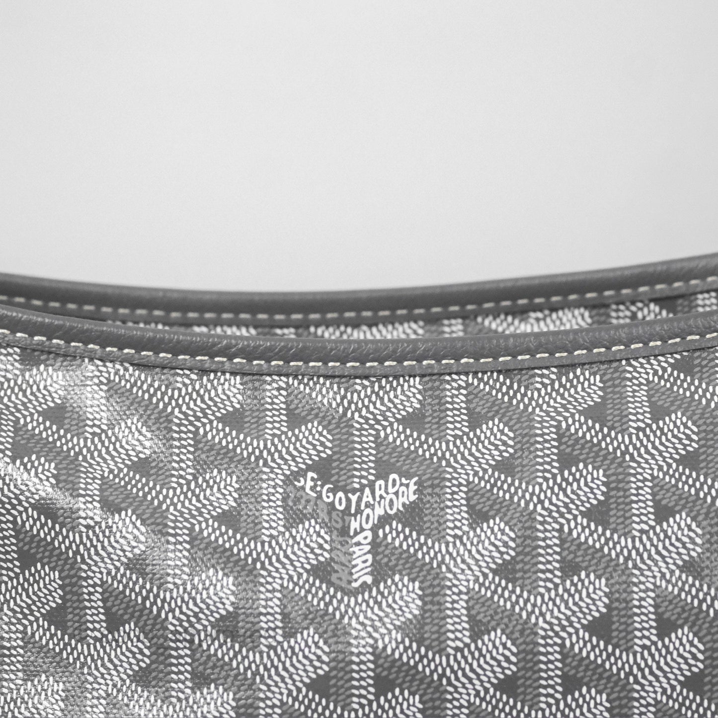 Goyard Bohème Hobo Bag Grey Goyardine Canvas