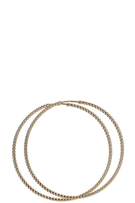 Luxury Gucci Trending 2025 Le Marche Des Merveilles Hoops 18K Gold