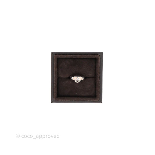 Hermes Collier de Chien Ring PM Sterling Silver Size 53