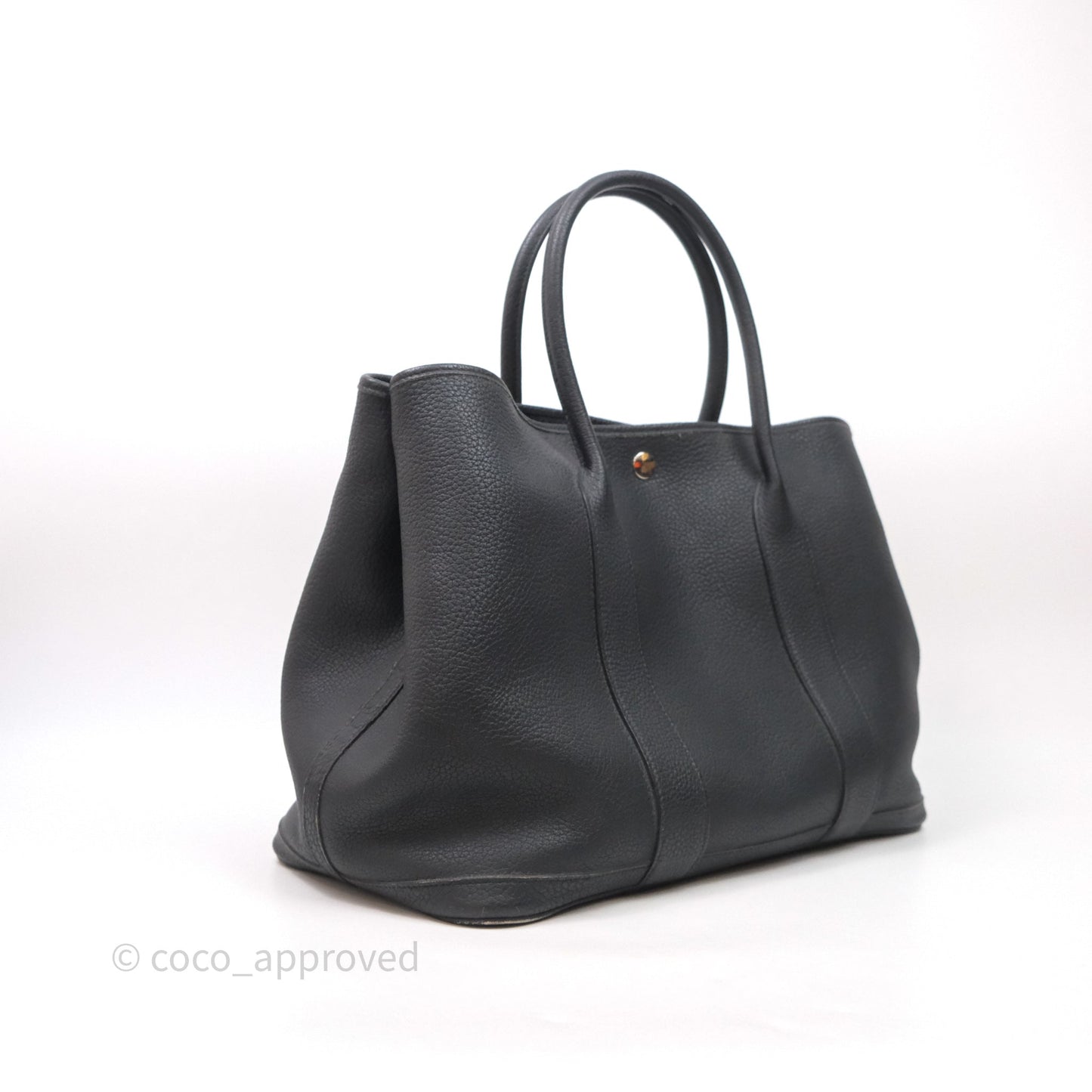 Hermès Garden Party 36 Black Noir 89 Negonda