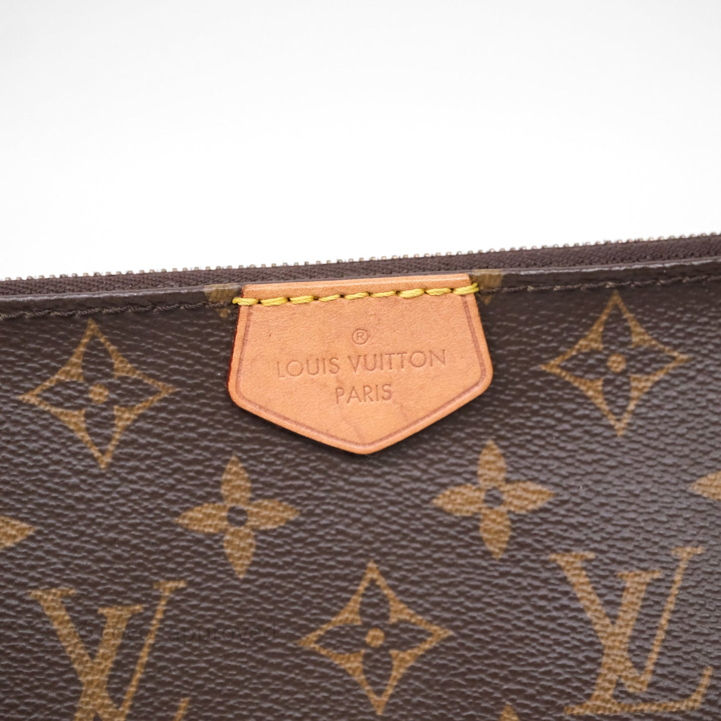 Louis Vuitton Multi Pochette Accessories Khaki Monogram Canvas